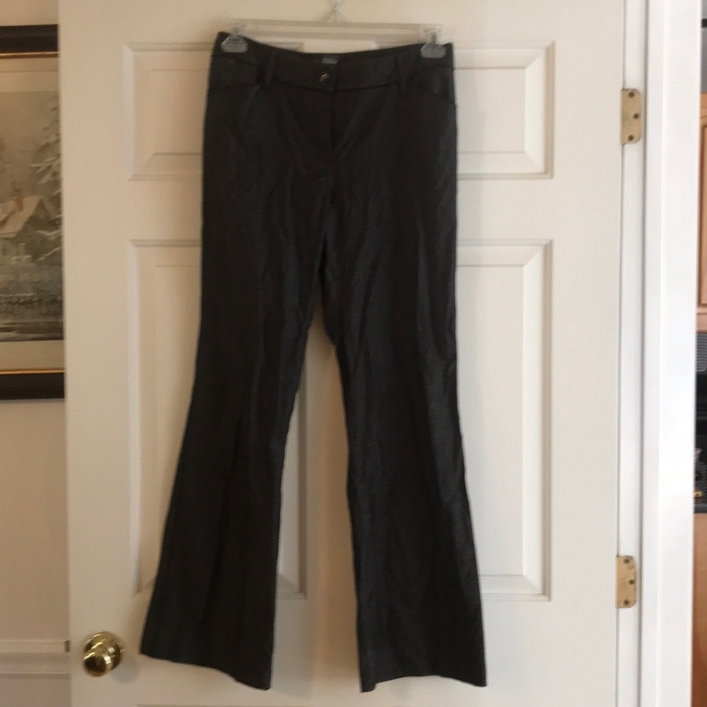 Per se grey wool flannel pants